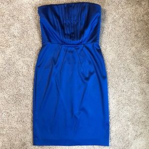 Cobalt Blue Calvin Klein Cocktail Dress